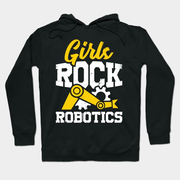 Robotics Engineering Girl Engineer Gift Hoodie by Dolde08